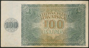 Croatia, Independent State of Croatia (1941-1945), 100 Kuna 26/05/1941