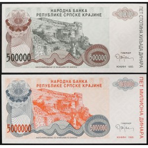 Croatie, République (1991-date), Lot 2 pcs.