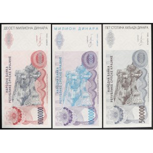 Croatie, République (1991-date), Lot 3 pcs.