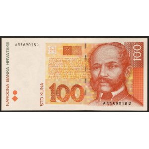 Chorvatsko, republika (1991-data), 100 kun 31. 10. 1993