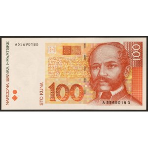Chorwacja, Republika (1991-date), 100 Kuna 31/10/1993
