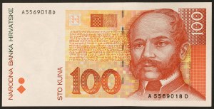 Croatia, Republic (1991-date), 100 Kuna 31/10/1993