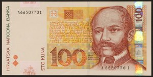 Croatia, Republic (1991-date), 100 Kuna 07/03/2002