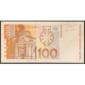 Croatie, République (1991-date), 100 Kuna 07/03/2002