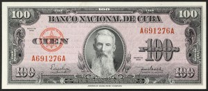 Kuba, Republika (1868-dátum), 100 pesos 1950