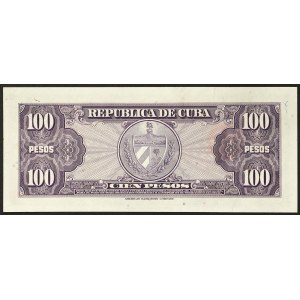 Cuba, Repubblica (1868-data), 100 Pesos 1950