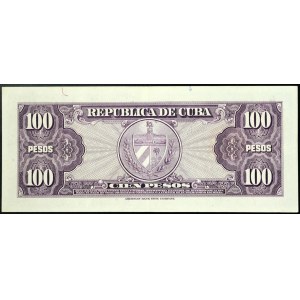 Cuba, Repubblica (1868-data), 100 Pesos 1954