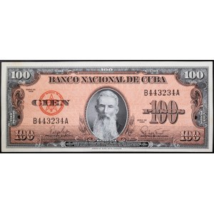 Cuba, Repubblica (1868-data), 100 Pesos 1959