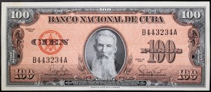Cuba, Republic (1868-date), 100 Pesos 1959