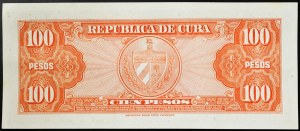 Cuba, Repubblica (1868-data), 100 Pesos 1959