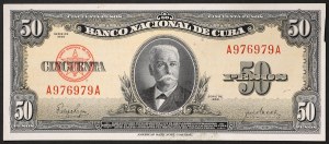 Kuba, republika (1868-dátum), 50 pesos 1950