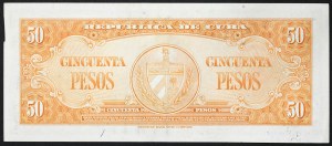 Kuba, Republika (od 1868), 50 pesos 1950