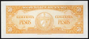 Kuba, Republik (ab 1868), 50 Pesos 1958