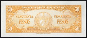 Kuba, republika (1868-dátum), 50 pesos 1958