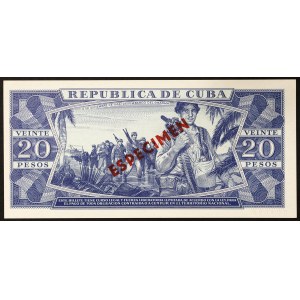 Kuba, republika (1868-dátum), 20 pesos 1978