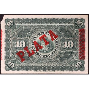 Cuba, République (1868-date), 10 Pesos 15/5/1896