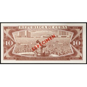 Cuba, Repubblica (1868-data), 10 Pesos 1978