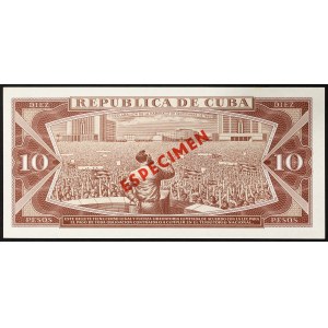 Kuba, Republik (ab 1868), 10 Pesos 1978