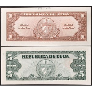 Cuba, Republic (1868-date), Lot 2 pcs.