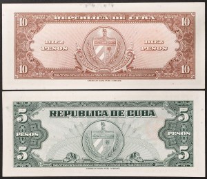 Cuba, Republic (1868-date), Lot 2 pcs.