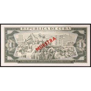 Cuba, Republic (1868-date), 1 Peso 1982