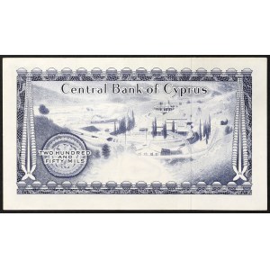 Cyprus, Republic (1963-date), 250 Mils 01/09/1979