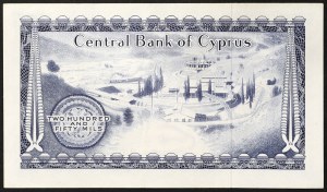 Cyprus, Republic (1963-date), 250 Mils 01/09/1979