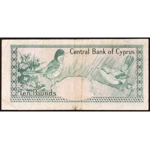 Chypre, République (1963-date), 10 livres 01/09/1983