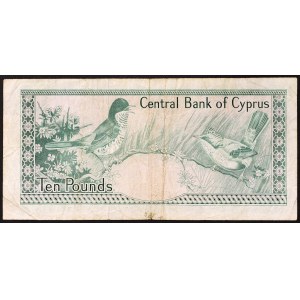 Cyprus, Republika (1963-dátum), 10 libier 01/09/1983
