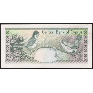 Cyprus, Republic (1963-date), 10 Pounds 01/10/1990