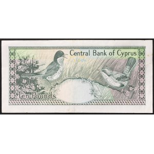Cypr, Republika (1963-data), 10 funtów 01/10/1990