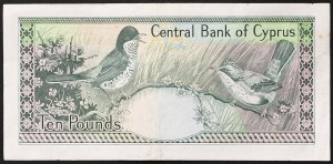 Cipro, Repubblica (1963-data), 10 sterline 01/10/1990