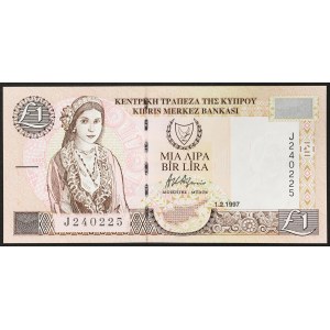 Zypern, Republik (1963-datum), 1 Pfund 01/02/1997