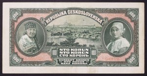 Czechoslovakia, First Republic (1918-1939), 100 Korun 14/01/1920