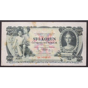 Czechoslovakia, First Republic (1918-1939), 100 Korun 10/01/1931