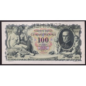 Czechoslovakia, First Republic (1918-1939), 100 Korun 10/01/1931