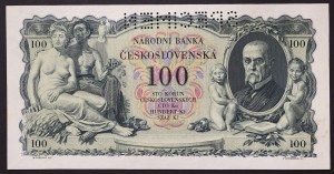 Československo, prvá republika (1918-1939), 100 Korún 10/01/1931