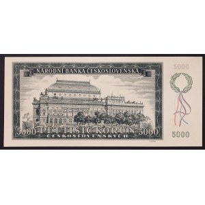 Czechoslovakia, Period (1945-1960), 5.000 Korun 01/11/1945