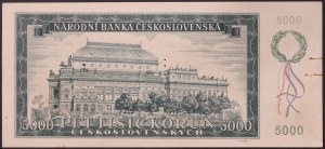 Československo, období (1945-1960), 5.000 Korun 01/11/1945