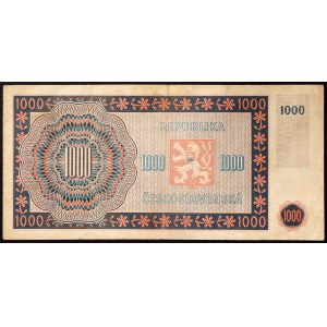 Czechoslovakia, Period (1945-1960), 1.000 Korun 16/05/1945