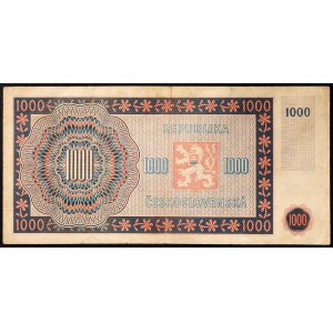 Československo, období (1945-1960), 1.000 Korun 16/05/1945