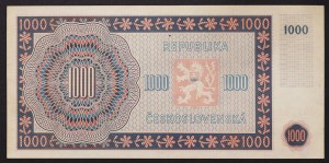 Cecoslovacchia, Periodo (1945-1960), 1.000 Korun 16/05/1945
