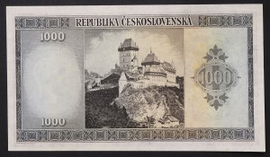 Czechoslovakia, Period (1945-1960), 1.000 Korun 31/05/1953