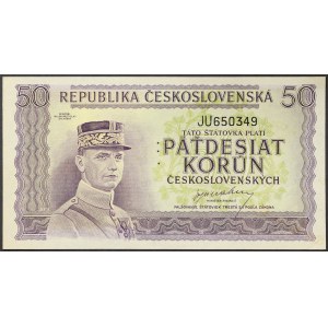 Czechosłowacja, okres (1945-1960), 50 Korun b.d. (1945)