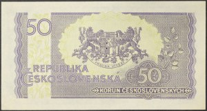 Tchécoslovaquie, période (1945-1960), 50 Korun s.d. (1945)