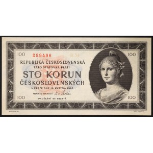 Tchécoslovaquie, Période (1945-1960), 50 Korun 16/05/1945