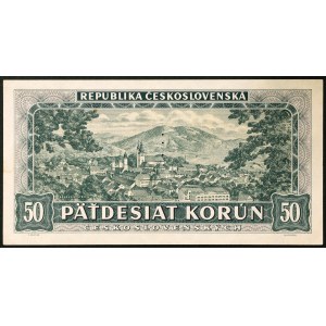 Czechosłowacja, okres (1945-1960), 50 Korun 03/07/1948