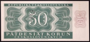 Czechosłowacja, okres (1945-1960), 50 Korun 1950