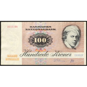 Dánsko, kráľovstvo, Margrethe II (1972-dátum), 100 korún 1990