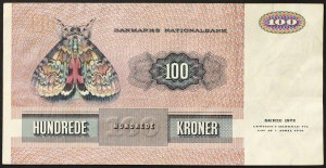 Danemark, Royaume, Margrethe II (1972-date), 100 couronnes 1990